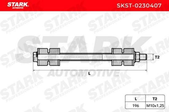 STARK 1x Koppelstange Stabilisator Vorne beidseitig für KIA SORENTO I (JC) Bild STARK 1x Koppelstange Stabilisator Vorne beidseitig für KIA SORENTO I (JC)