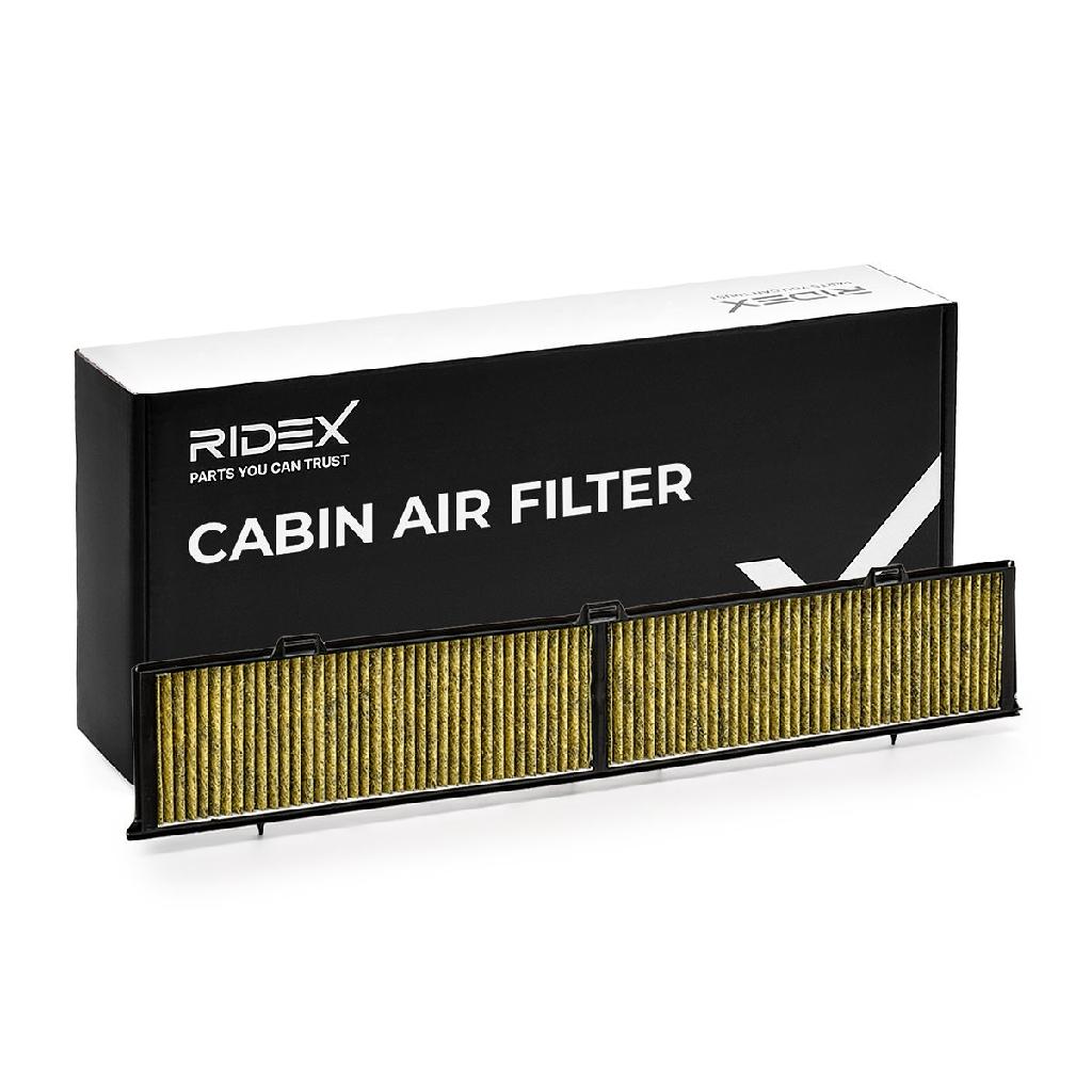 RIDEX 424I0485 Innenraumfilter Pollenfilter Höhe: 31 Breite: 157 Länge: 832