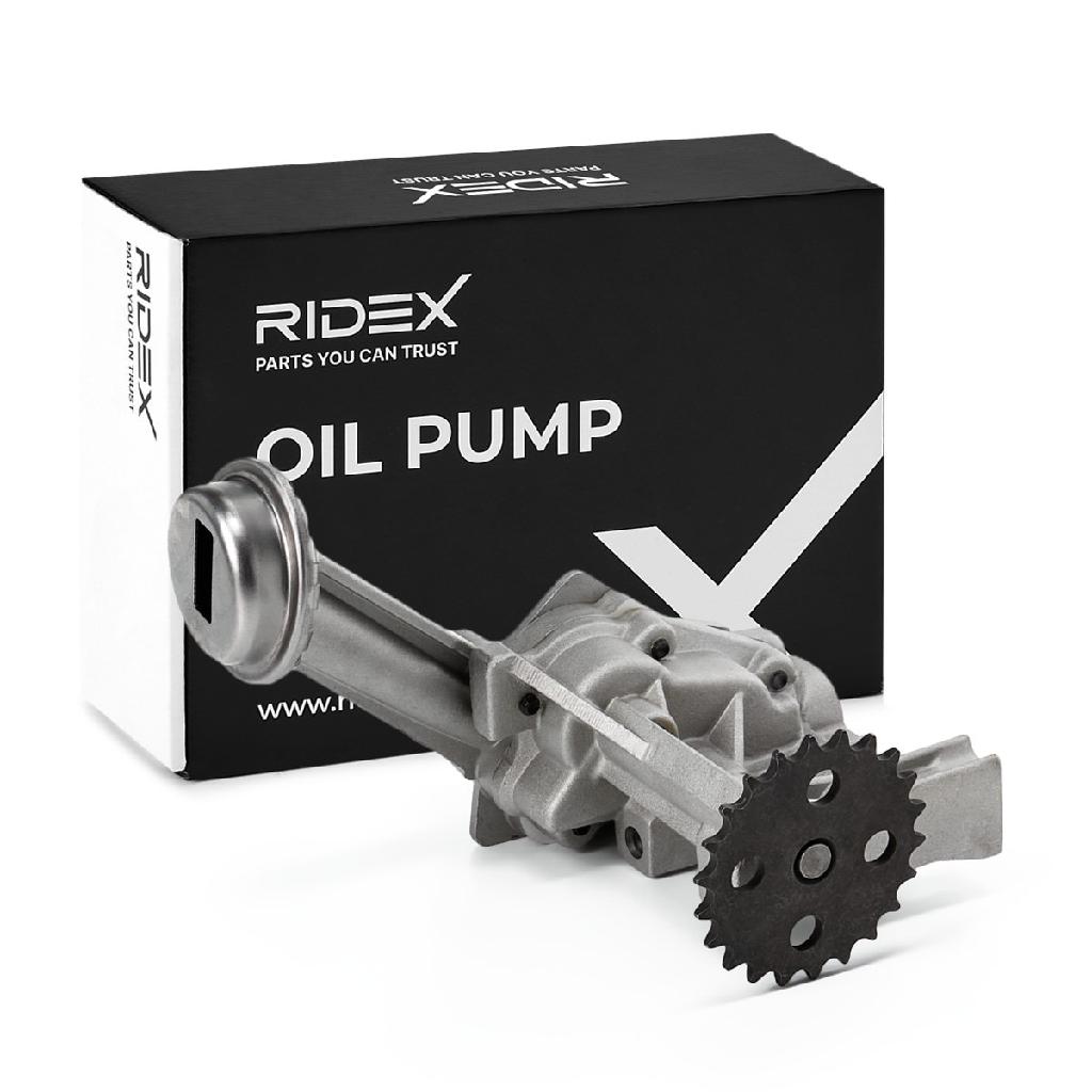 RIDEX 596O0198 Ölpumpe Motorölpumpe für RENAULT Clio 1I (BB0/1/2, CB0/1/2)