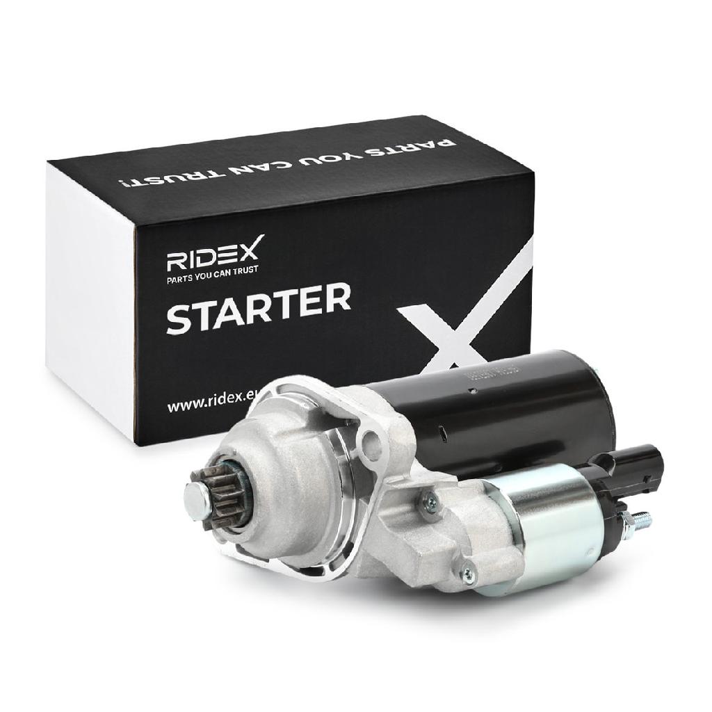 RIDEX Motor Starter/Anlasser 2kW für VW Golf 5 Schrägheck (1K1) POLO (9N) TOURAN