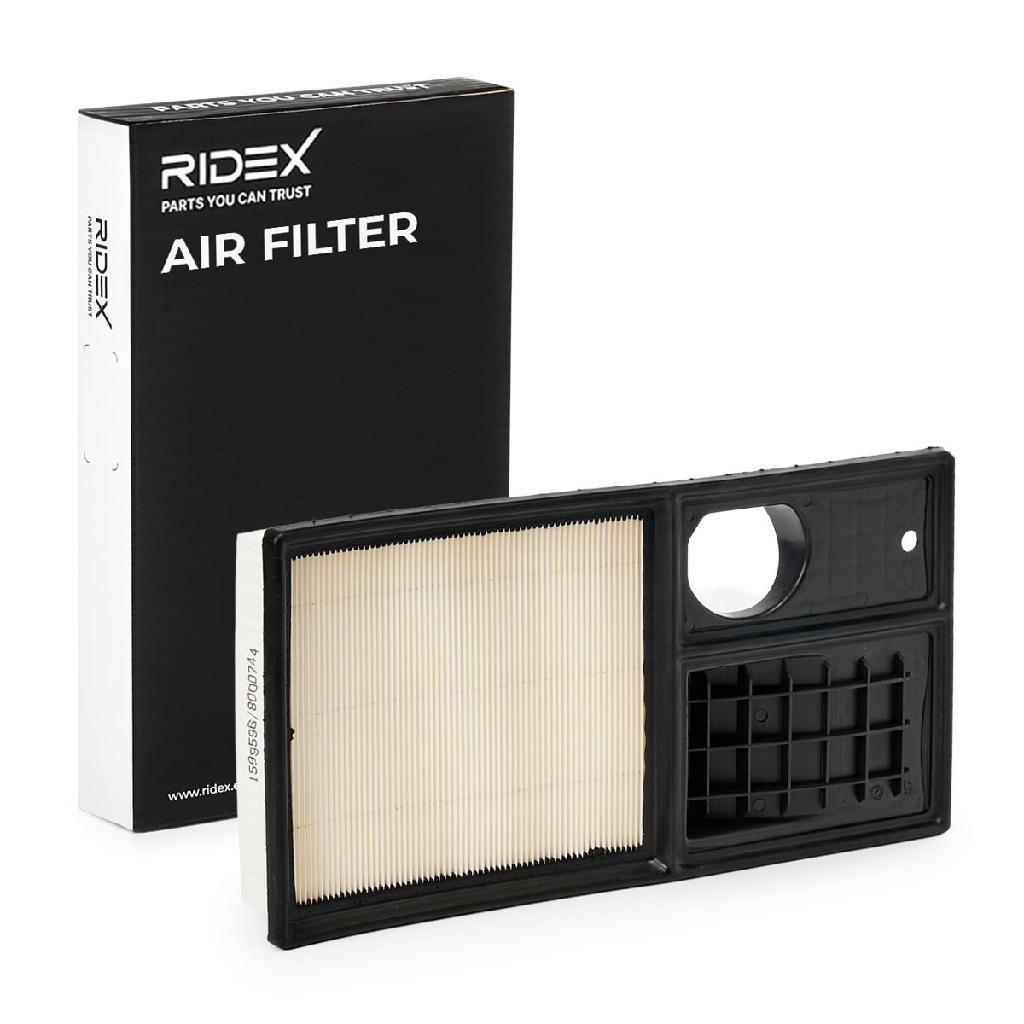 RIDEX 8A0056 Motor Luftfilter RechtEckig Umluftfilter für VW Golf 5I (5K1) POLO
