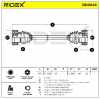 RIDEX Antriebswelle Achswelle Hinten links rechts für VW Transporter T1II Bus Bild RIDEX Antriebswelle Achswelle Hinten links rechts für VW Transporter T1II Bus