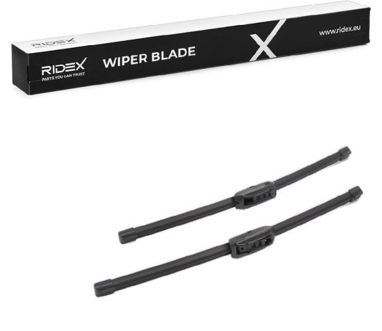 RIDEX Scheibenwischer Satz Wischerblätter Satz mit Spoiler Vorne Länge 1: 450mm Bild RIDEX Scheibenwischer Satz Wischerblätter Satz mit Spoiler Vorne Länge 1: 450mm