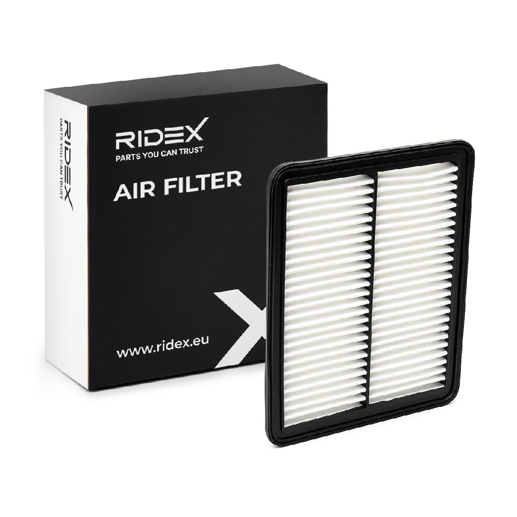 RIDEX 8A0263 Motor Luftfilter Eckig Umluftfilter für KIA SORENTO I (JC)