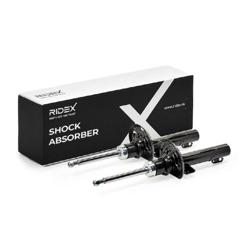RIDEX 854S1248 2x Stoßdämpfer Federbein Gasdruck Vorne für VW POLO (9N) Bild RIDEX 854S1248 2x Stoßdämpfer Federbein Gasdruck Vorne für VW POLO (9N)