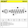 RIDEX 188C2433 2x Federn Fahrwerksfedern Hinten für VW Fox Schrägheck Bild RIDEX 188C2433 2x Federn Fahrwerksfedern Hinten für VW Fox Schrägheck