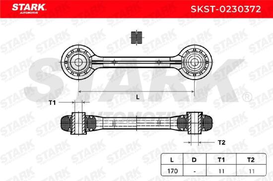 STARK 1x Koppelstange Stabilisator Vorne für AUDI A4 Avant (8K5, B8) A6 Avant Bild STARK 1x Koppelstange Stabilisator Vorne für AUDI A4 Avant (8K5, B8) A6 Avant