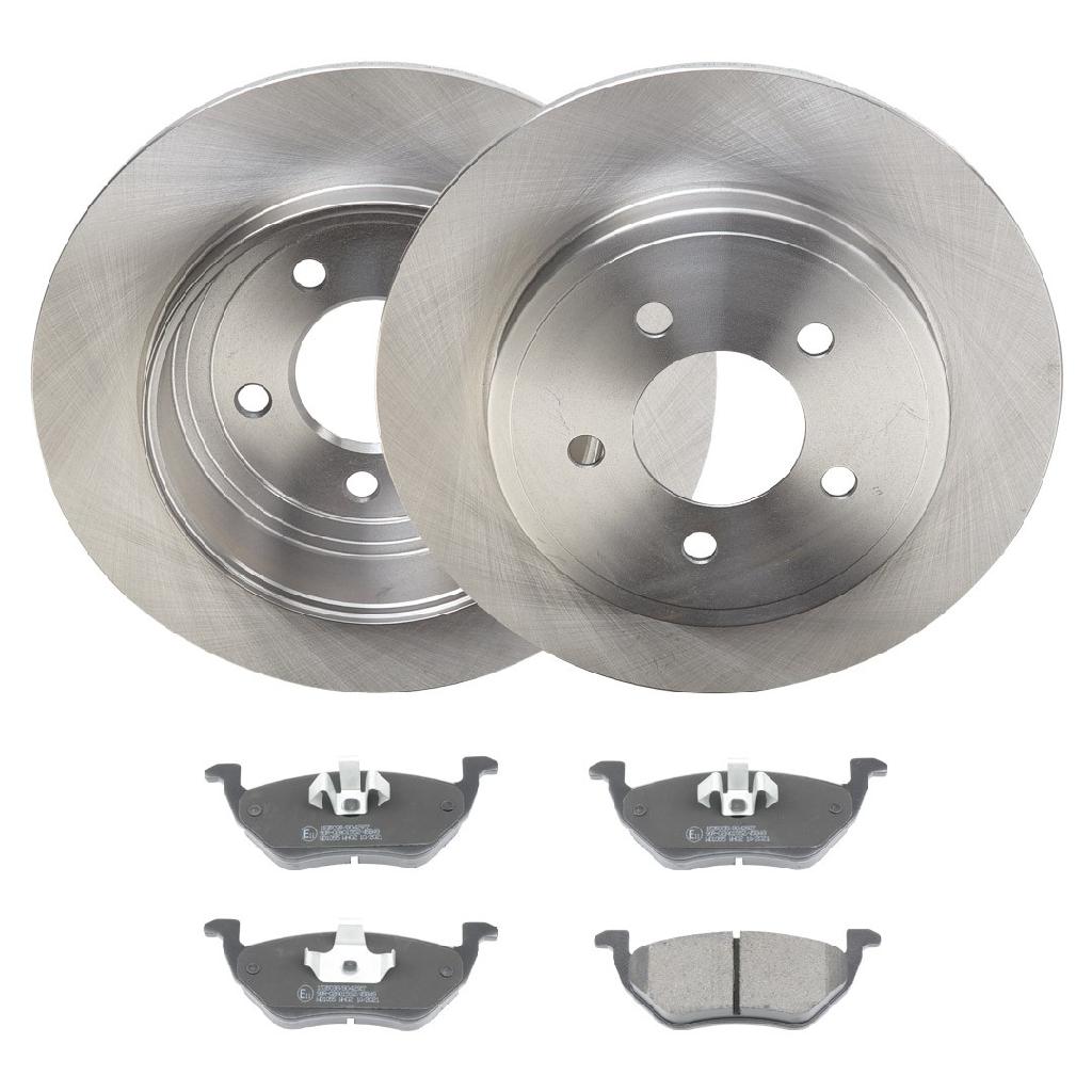 RIDEX Bremsenset Hinten Ø302mm - Bremsscheiben und Beläge für FORD MAVERICK