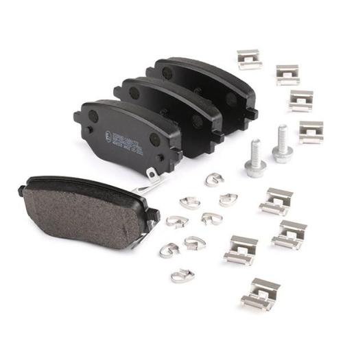 RIDEX Bremsbelagsatz Bremsbeläge Hinten für NISSAN NP300 Navara Pickup (D23) Bild RIDEX Bremsbelagsatz Bremsbeläge Hinten für NISSAN NP300 Navara Pickup (D23)