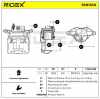 RIDEX 78B1630 Bremssattel Bremszange Vorne links für OPEL Corsa C Schrägheck für Bild RIDEX 78B1630 Bremssattel Bremszange Vorne links für OPEL Corsa C Schrägheck für