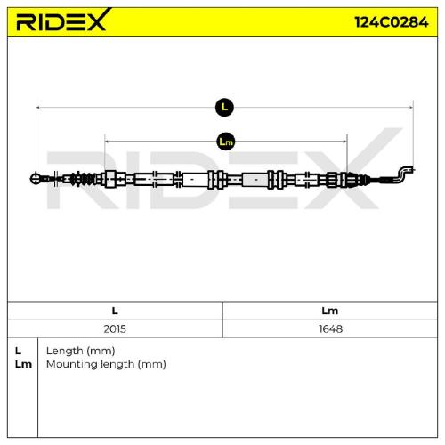 RIDEX Handbremsseil Hinten für VW Transporter T5 Bus Bild RIDEX Handbremsseil Hinten für VW Transporter T5 Bus