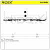 RIDEX Handbremsseil Hinten für VW Transporter T5 Bus Bild RIDEX Handbremsseil Hinten für VW Transporter T5 Bus