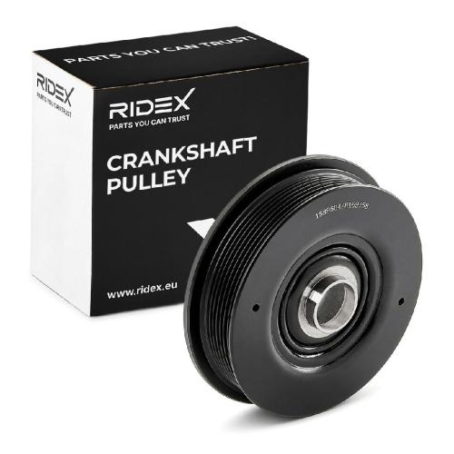 RIDEX 3213B0025 Riemenscheibe Kurbelwelle 152mm 164mm Kurbelwellenriemenscheibe Bild RIDEX 3213B0025 Riemenscheibe Kurbelwelle 152mm 164mm Kurbelwellenriemenscheibe