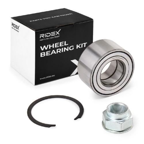 RIDEX 654W0081 Radlagersatz pro 1 Rad Vorne beidseitig für RENAULT Clio 1I Bild RIDEX 654W0081 Radlagersatz pro 1 Rad Vorne beidseitig für RENAULT Clio 1I