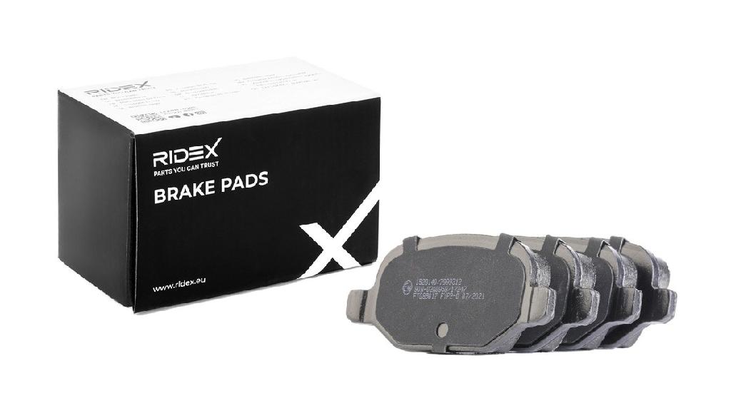 RIDEX Bremsbelagsatz Bremsbeläge Hinten für ALFA ROMEO 147 (937) für FIAT Linea