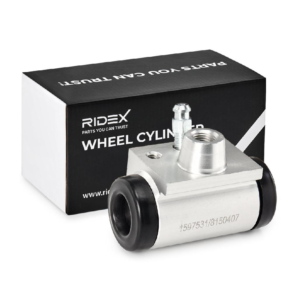 RIDEX 277W0082 1x Radbremszylinder Trommelbremse Radzylinder Hinten beidseitig