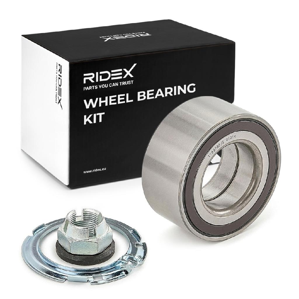 RIDEX 654W0299 Radlagersatz pro 1 Rad Vorne beidseitig Schrägkugellager für OPEL