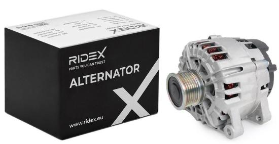 RIDEX 4G0249 Lichtmaschine 150A 12V Drehrichtung im Uhrzeigersinn mit 1648230780 Bild RIDEX 4G0249 Lichtmaschine 150A 12V Drehrichtung im Uhrzeigersinn mit 1648230780