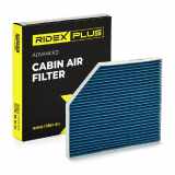 RIDEX PLUS 424I0040P Innenraumfilter Pollenfilter Aktivkohlefilter Höhe: 36