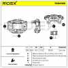 RIDEX 78B0069 Bremssattel Bremszange Vorne rechts für TOYOTA LAND CRUISER 80 für Bild RIDEX 78B0069 Bremssattel Bremszange Vorne rechts für TOYOTA LAND CRUISER 80 für
