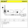 RIDEX 3938E0170 Abgastemperatursensor 2-Polig für TOYOTA AURIS 8942520390 Bild RIDEX 3938E0170 Abgastemperatursensor 2-Polig für TOYOTA AURIS 8942520390