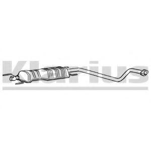 VEGAZ Mittelschalldämpfer für OPEL Astra G CC (T98) Bild VEGAZ Mittelschalldämpfer für OPEL Astra G CC (T98)