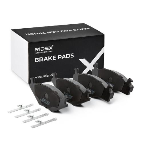 RIDEX Bremsbelagsatz Bremsbeläge Vorne für VW Golf 1I (19E, 1G1) Golf 1II (1H1) Bild RIDEX Bremsbelagsatz Bremsbeläge Vorne für VW Golf 1I (19E, 1G1) Golf 1II (1H1)