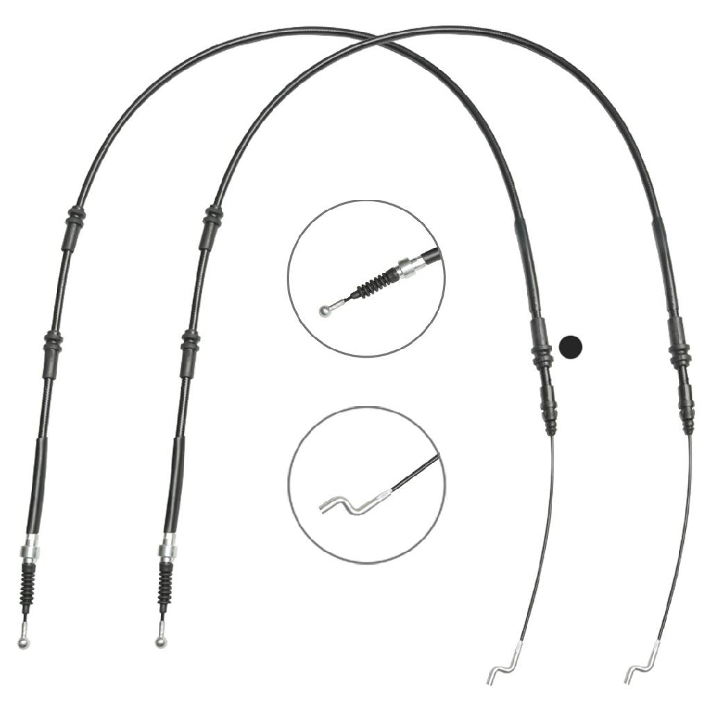 RIDEX Handbremsseil Hinten Links Rechts für VW Transporter T5 Bus