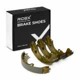 RIDEX Bremsbacken Satz für Trommelbremse Hinten für TOYOTA COROLLA 70B0076
