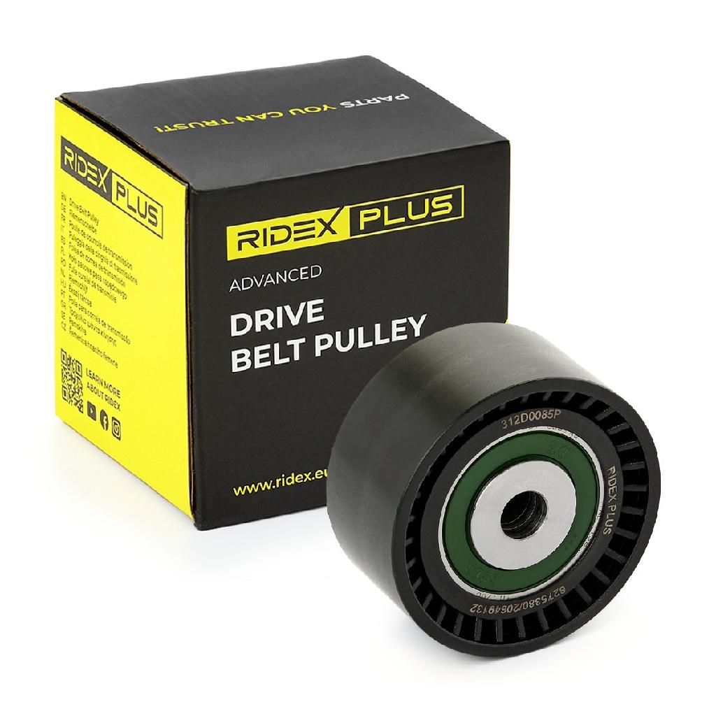 RIDEX PLUS Umlenk- / Führungsrolle Keilrippenriemen passend für MERCEDES-BENZ