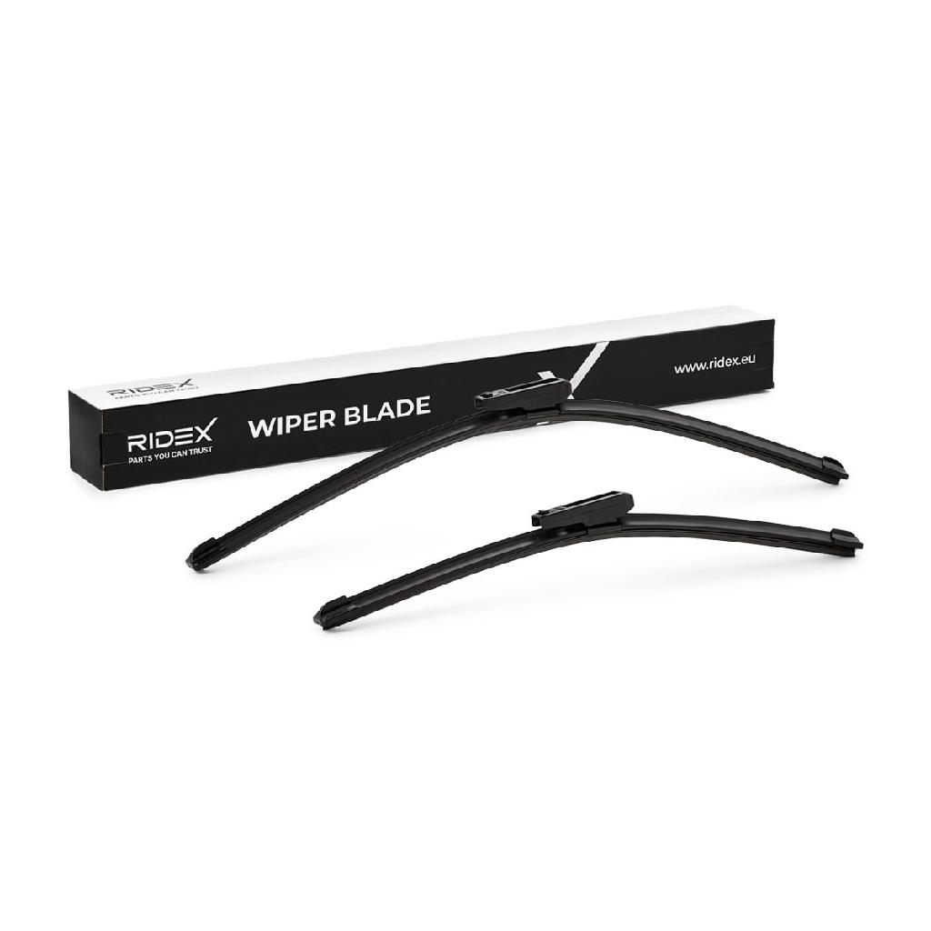 RIDEX Scheibenwischer Satz Wischerblätter Satz mit Spoiler Vorne Länge 1: 600mm