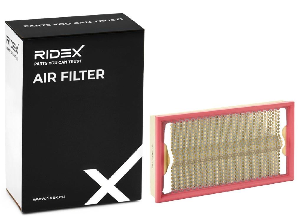 RIDEX 8A0590 Motor Luftfilter Filtereinsatz für staubreiche Einsatzbedingungen