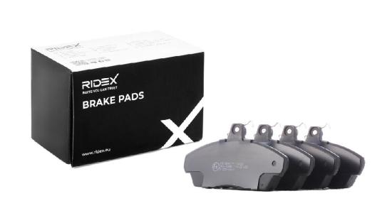 RIDEX Bremsbelagsatz Bremsbeläge Vorne für HONDA CIVIC VII Hatchback Bild RIDEX Bremsbelagsatz Bremsbeläge Vorne für HONDA CIVIC VII Hatchback
