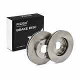 RIDEX 82B0111 2x Bremsscheiben Vorne Ø279,8mm Belüftet für NISSAN X-TRAIL