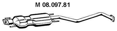 VEGAZ Mittelschalldämpfer für OPEL VECTRA B (36) Bild VEGAZ Mittelschalldämpfer für OPEL VECTRA B (36)