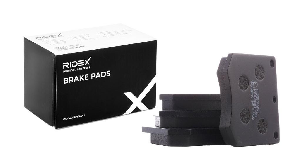 RIDEX Bremsbelagsatz Bremsbeläge Vorne für FORD CAPRI III (GECP) GRANADA (GU)