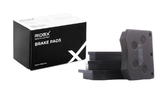 RIDEX Bremsbelagsatz Bremsbeläge Vorne für FORD CAPRI III (GECP) GRANADA (GU) Bild RIDEX Bremsbelagsatz Bremsbeläge Vorne für FORD CAPRI III (GECP) GRANADA (GU)