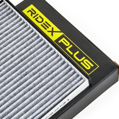 RIDEX PLUS 424I0065P Innenraumfilter Pollenfilter Aktivkohlefilter Höhe: 19 Bild RIDEX PLUS 424I0065P Innenraumfilter Pollenfilter Aktivkohlefilter Höhe: 19