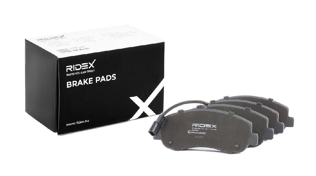 RIDEX Bremsbelagsatz Bremsbeläge Vorne für RENAULT Master 1II Kasten (FV)