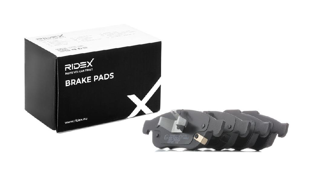 RIDEX Bremsbelagsatz Bremsbeläge Vorne für JEEP Renegade SUV (BU, B1) für FIAT