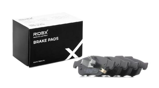 RIDEX Bremsbelagsatz Bremsbeläge Vorne für JEEP Renegade SUV (BU, B1) für FIAT Bild RIDEX Bremsbelagsatz Bremsbeläge Vorne für JEEP Renegade SUV (BU, B1) für FIAT
