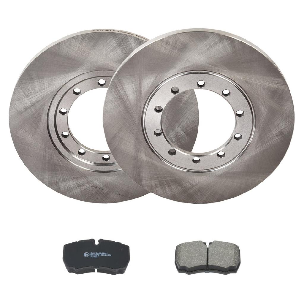 RIDEX Bremsenset Hinten Ø280mm - Bremsscheiben und Beläge für FORD