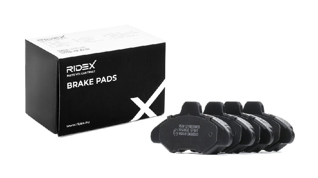 RIDEX Bremsbelagsatz Bremsbeläge Vorne für FORD Escort VI Cabrio (ALL)