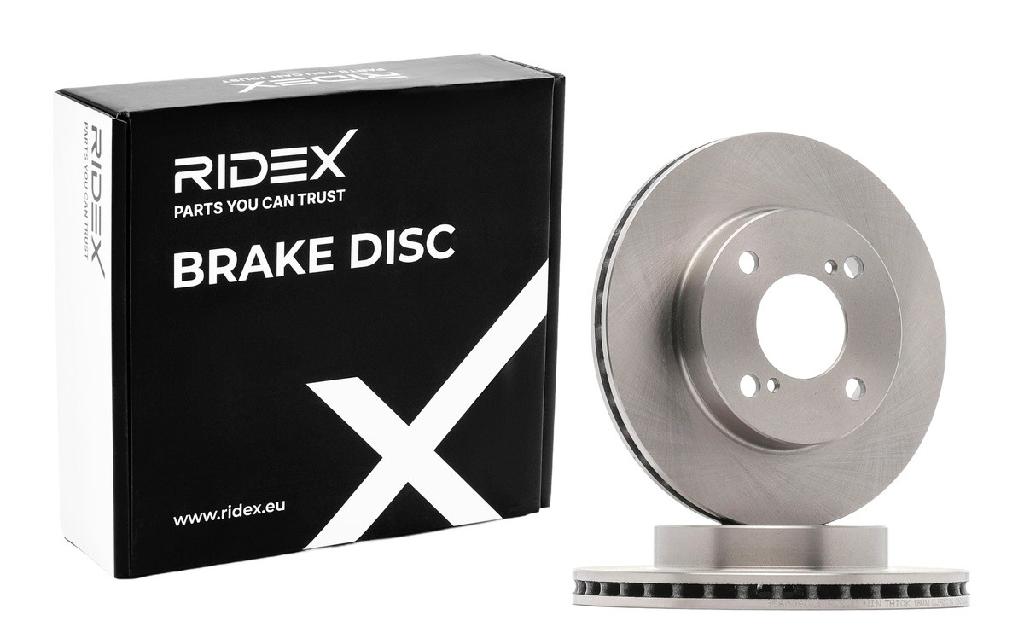 RIDEX 82B3058 2x Bremsscheiben Vorne Ø231mm Belüftet für SUZUKI IGNIS (MF)