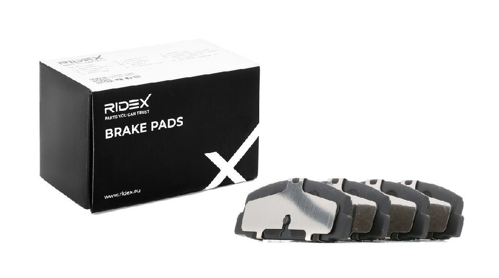 RIDEX Bremsbelagsatz Bremsbeläge Hinten für MAZDA 5 (CR19) 6 Kombi (GH) 6 (GG)