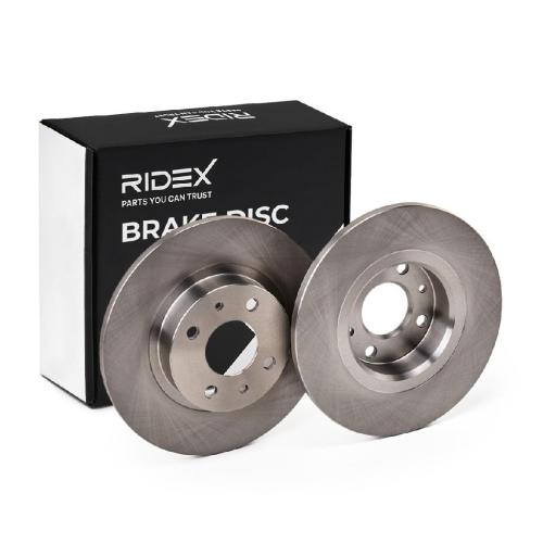 RIDEX 82B0069 2x Bremsscheiben Vorne Ø257,3mm voll für FIAT 500 (312) Bild RIDEX 82B0069 2x Bremsscheiben Vorne Ø257,3mm voll für FIAT 500 (312)