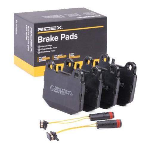 RIDEX Bremsbelagsatz Bremsbeläge Hinten passend für MERCEDES-BENZ M-Klasse Bild RIDEX Bremsbelagsatz Bremsbeläge Hinten passend für MERCEDES-BENZ M-Klasse