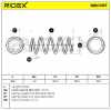 RIDEX 188C0117 2x Federn Fahrwerksfedern Vorne für OPEL Astra H Caravan Bild RIDEX 188C0117 2x Federn Fahrwerksfedern Vorne für OPEL Astra H Caravan