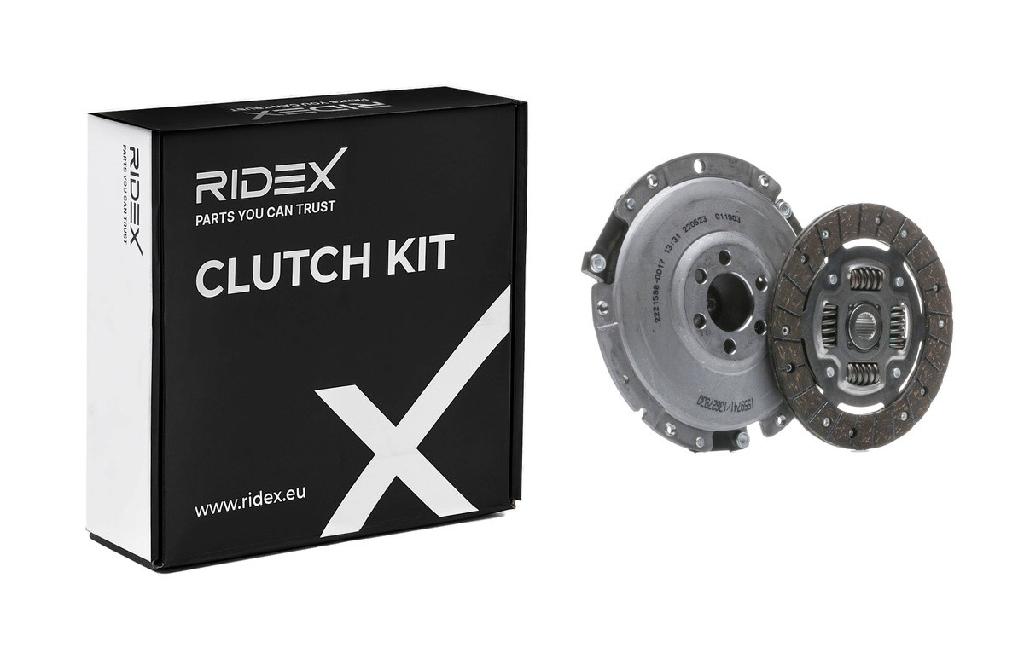 RIDEX 479C0072 Kupplungssatz für VW Golf 1I (19E, 1G1) 55198141CX 55198141AX