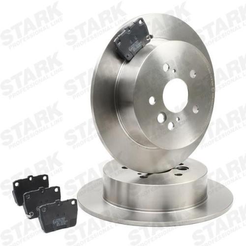 STARK Bremsenset Hinten Ø303mm - Bremsscheiben und Beläge für TOYOTA RAV 4 II Bild STARK Bremsenset Hinten Ø303mm - Bremsscheiben und Beläge für TOYOTA RAV 4 II